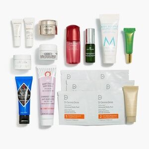 Luxury Skincare Travel Size Beauty Bundle Dr. Barbara Sturm Lancome Kiehl's $265